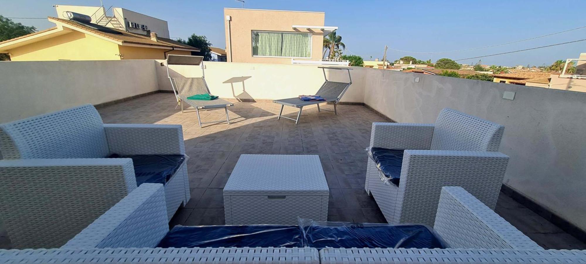 Villa La Terrazza Sul Mare à Marzamemi Extérieur photo